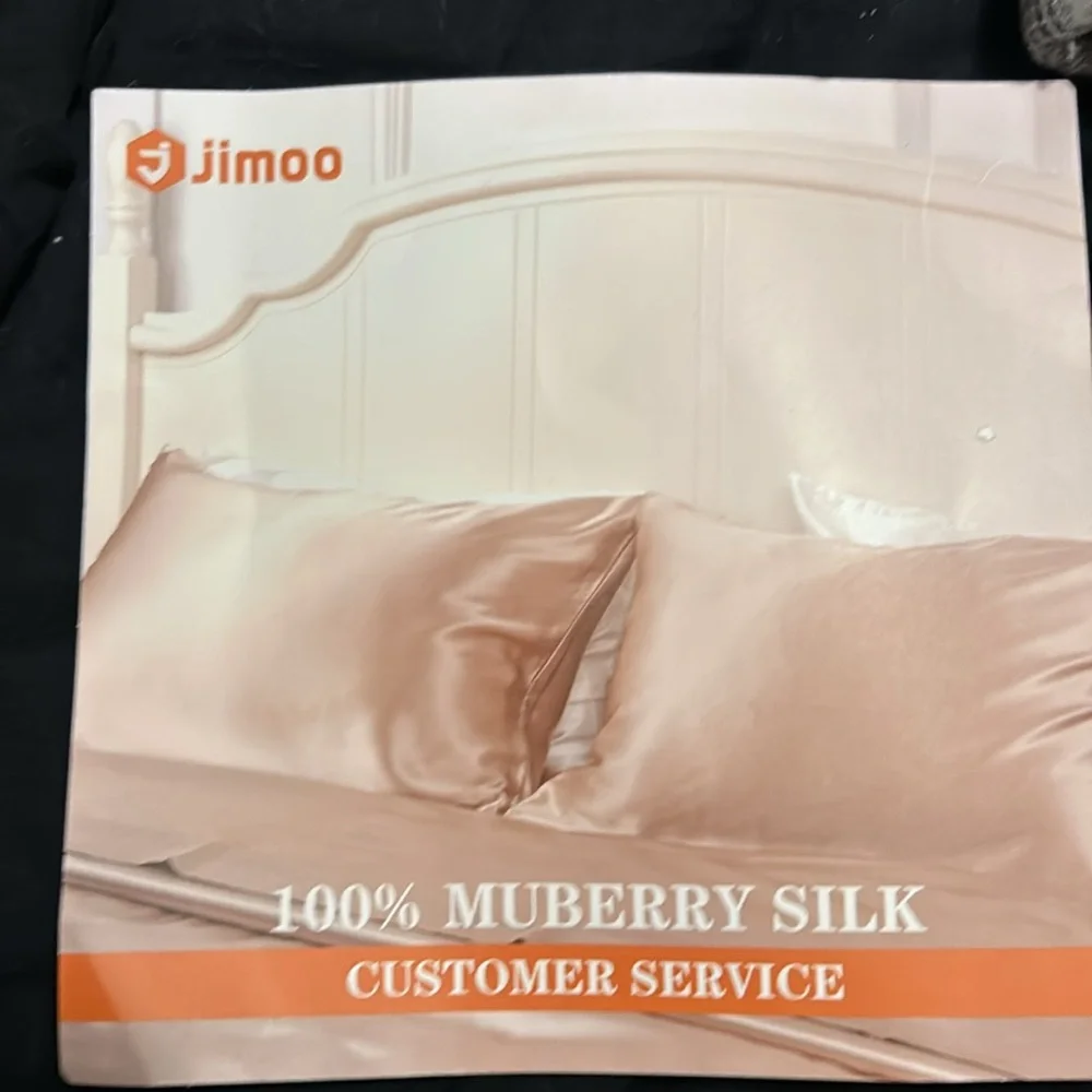 Jimoo 100% silk pillow case 22mm